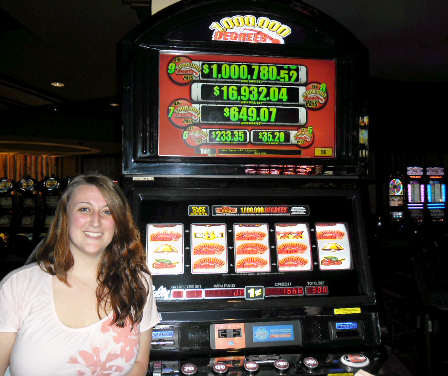 Woman Wins Slot Machine Jackpot
